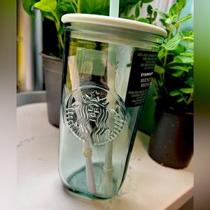 Starbucks glass tumbler